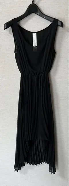 MURUA ブラック プリーツロングスカート