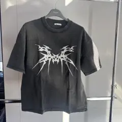 ZARA グラフィックプリント Tシャツ チャコールグレー Mのサムネイル