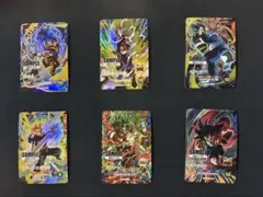 ドラゴンボール スーパーダイバーズ 1弾 サンプルカード 6枚セット