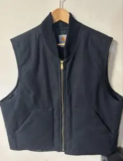Carhartt ダックダウンベストV01 ブラックXL 美品