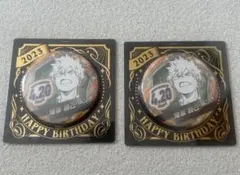 僕のヒーローアカデミア 爆豪勝己 誕生日 缶バッジ 2023