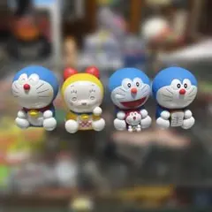 レトロ】ドラえもん ソフビ人形 笛付 フィギュア 2体セット - メルカリ
