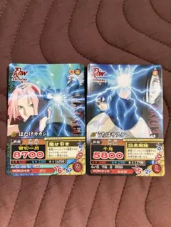 非売品】NARUTO ナルティメットミッション うちはサスケ はたけカカシ