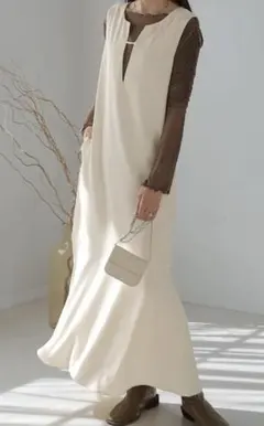 【新品未使用】BAB セット売り！バックデザインワンピース＋シアートップス