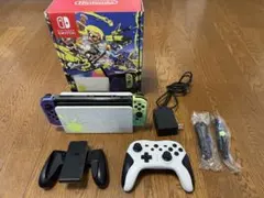 Nintendo Switch 有機ELスプラトゥーンカラー(おまけ付き)