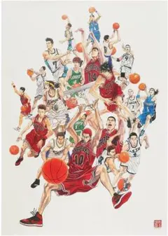 【非売品】SLAM DUNKスラムダンク 新装再編版記念 ポスター A1 額縁付 非売品】SLAM DUNKスラムダンク 新装再編版記念 ポスター A1 額縁無
