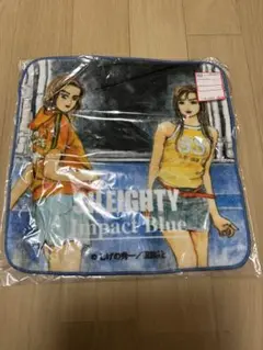 頭文字D インパクトブルー　シルエイティ　真子&紗雪　ハンドタオル