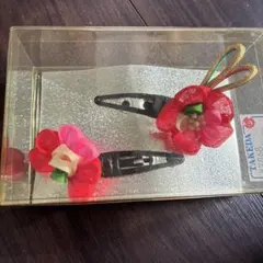 花の髪飾り 2個セット　七五三