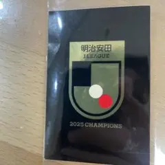 明治安田 Jリーグ 2025 CHAMPIONS ワッペン　ステッカー