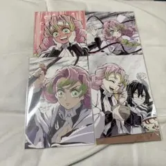 鬼滅の刃 全集中展 幕間画ポストカード 甘露寺蜜璃 伊黒小芭内