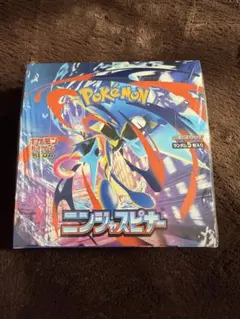 【シュリンク付き 未開封 】ポケモンカードゲーム ニンジャスピナー １BOX