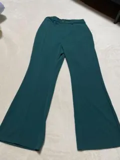 GU ダークグリーン パンツ X L
