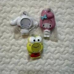 サンリオ フォトフレームマスコット マイメロ シナモロール ケロッピ