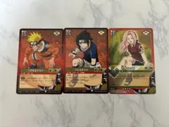 NARUTOカードゲーム 3枚セット 忍-1 忍-2 忍-3 - メルカリ