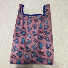 ANGEL BLUE エコバッグ ピンク キャラクター柄