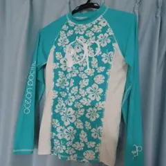 ocean pacific ラッシュガード ターコイズ　サイズXL