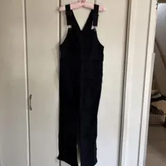 ゆ*ひ様 ブラック デニム サロペット オーバーオール