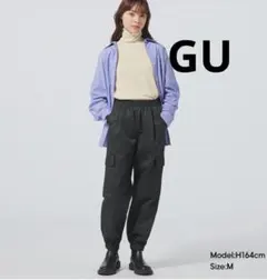 GU カーゴジョガーパンツ　ブラック