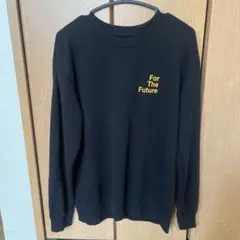 黒 スウェット トレーナー For The Future