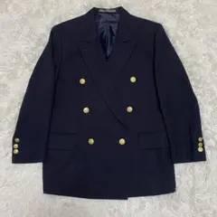 NeW YORKER ジャケット ネイビー 7AR ダブルボタン フォーマル