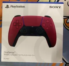 PS5純正 コントローラ コズミックレッド