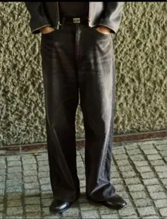 lidnm SUNBURN AGED CORDUROY PANTS