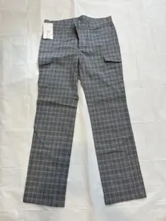 ボイコット　サイズM程度　未使用 グレー系 チェック柄 パンツ