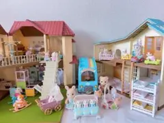 シルバニアファミリー まとめ売り　赤い屋根　そよかぜ　赤ちゃん　人形　正規品