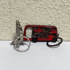 ロンドンバス・エッフェル塔 キーホルダー