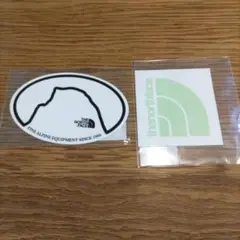 THE NORTH FACE ステッカー 2枚セット