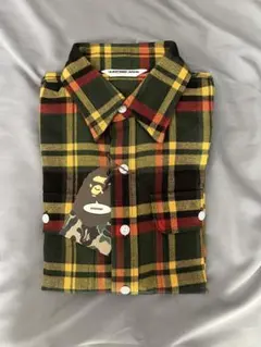 APE チェックシャツ