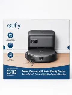 ◇新品・未開封◇Eufy C10 ロボット掃除機 自動排出機能付き - メルカリ
