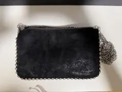 ZARA スタッズ チェーンショルダーバッグ 블랙