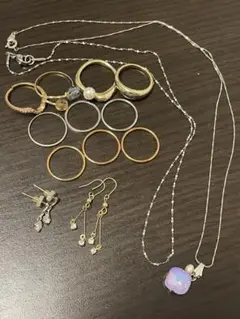 ネックレス　リング　ピアス