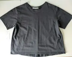 Lugnoncure プレーティングバックシャンTシャツ　チャコール