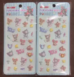 トムとジェリー プクプクシール 2シートセット