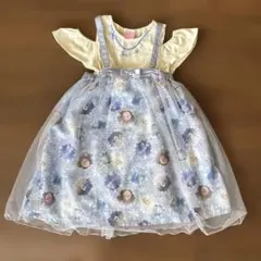 BABYDOLL アナと雪の女王 エルサ 半袖ワンピース 110cm