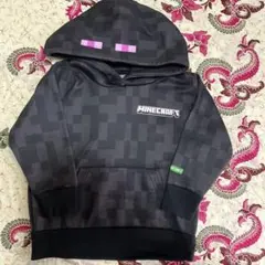 ☆zk_kz☆様専用！マイクラ　エンダーマン パーカー トップス　裏起毛　110