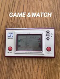 レトロ　Nintendo ゲームウォッチ　シェフ
