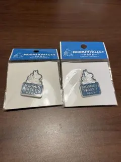 【未使用】ムーミンバレーパーク ピンバッジ 2個セット