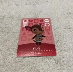 あつまれどうぶつの森 amiiboカード ドレミ