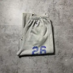 00s チャンピオン　プレミアムリバースウィーブ　ナンバリング　スウェットパンツ
