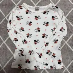 ミッキー ミニー 長袖カットソー 120