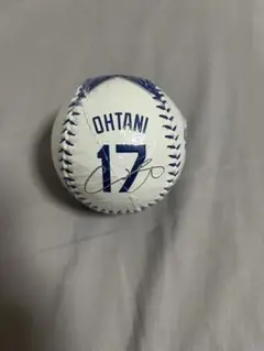 OHTANI サイン入りボール Dodgers