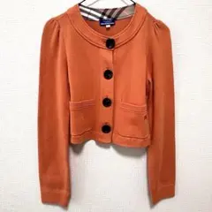 BURBERRY LONDON ニット　カーディガン ブルゾン　ノバチェック