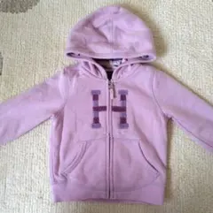 TOMMY HILFIGER フード付きトレーナー 18M パープル