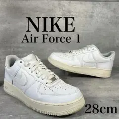 NIKE ナイキ Air Force 1 エアフォース1 ホワイト 28cmのサムネイル