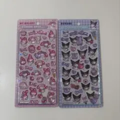 ボンボンドロップシール　サンリオ第二弾　マイメロ　クロミ