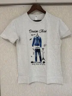 デザイン グレー Tシャツ