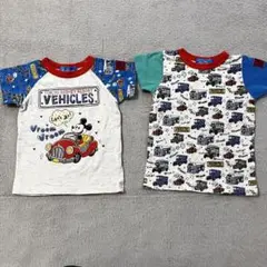 東京ディズニーリゾート ミッキーマウスTシャツ 100cm 2枚